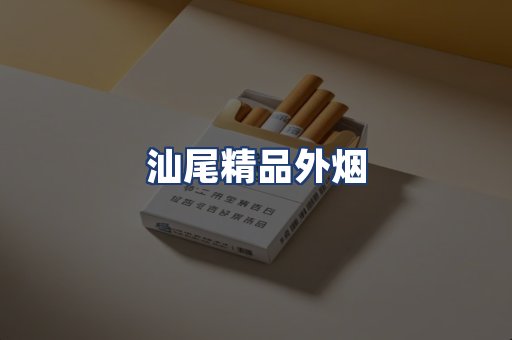汕尾精品外烟